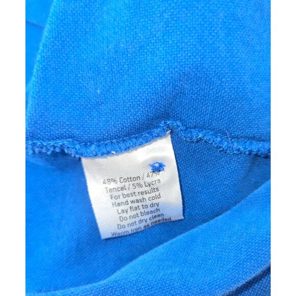 Peter Millar Collection Mens XXL Blue Polo Cotton & Lycra Perfect Pique - Picture 6 of 7